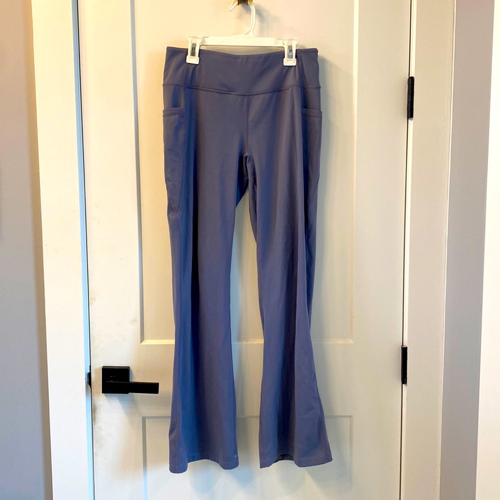 Womens Flare Cut Yoga Pants